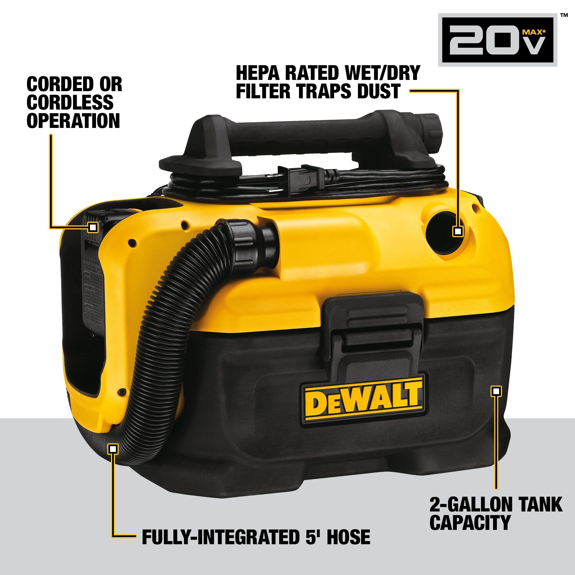 DeWalt’s Cordless Wet/Dry Vac Promises Shop Power in a Compact Package — Here’s Our Take